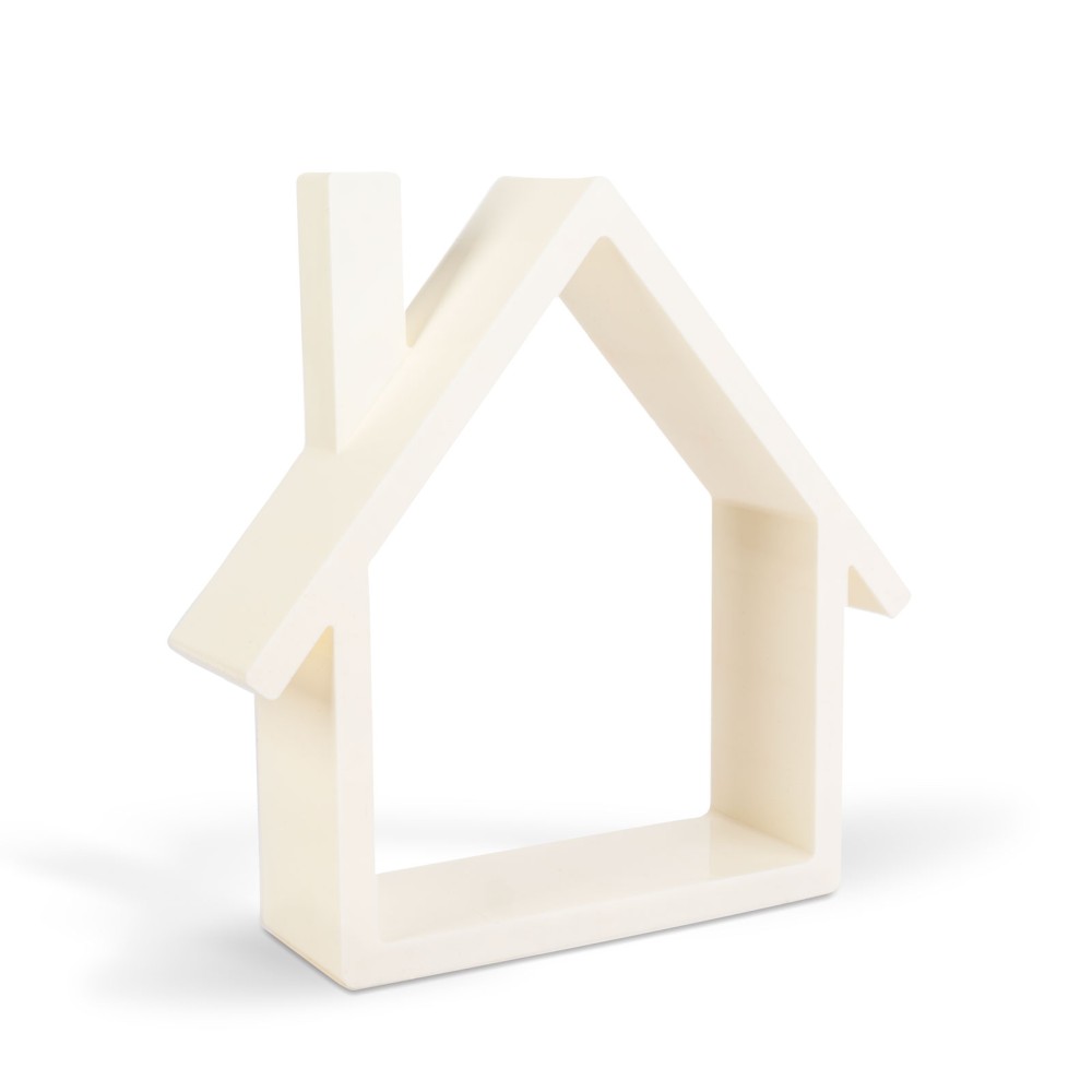 Decor de perete, cabana, 24x24cm