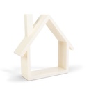 Decor de perete, cabana, 24x24cm