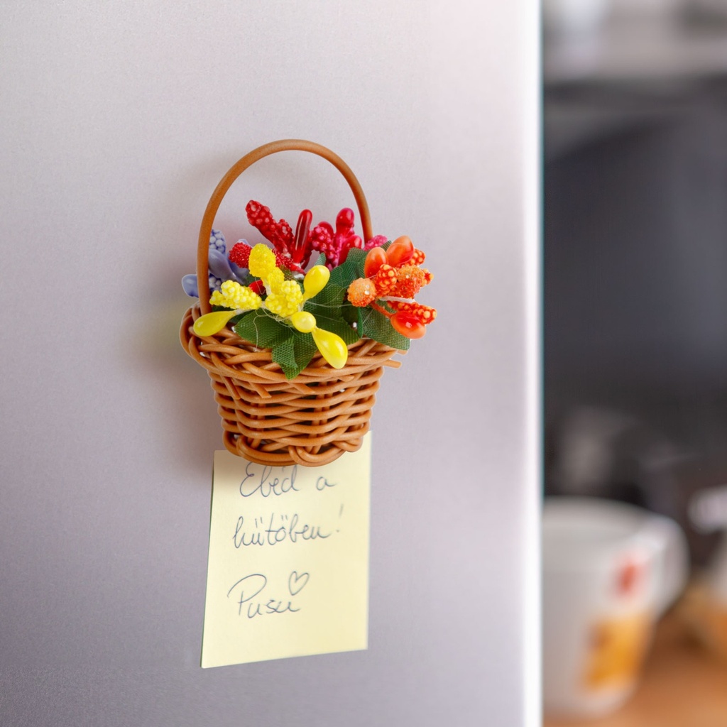 Plante artificiale, decor magnetic, 7x4.7x4.7cm