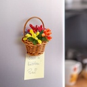 Plante artificiale, decor magnetic, 7x4.7x4.7cm