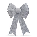 Decor fundita, 11 LED colorat, argintiu, 40x30cm