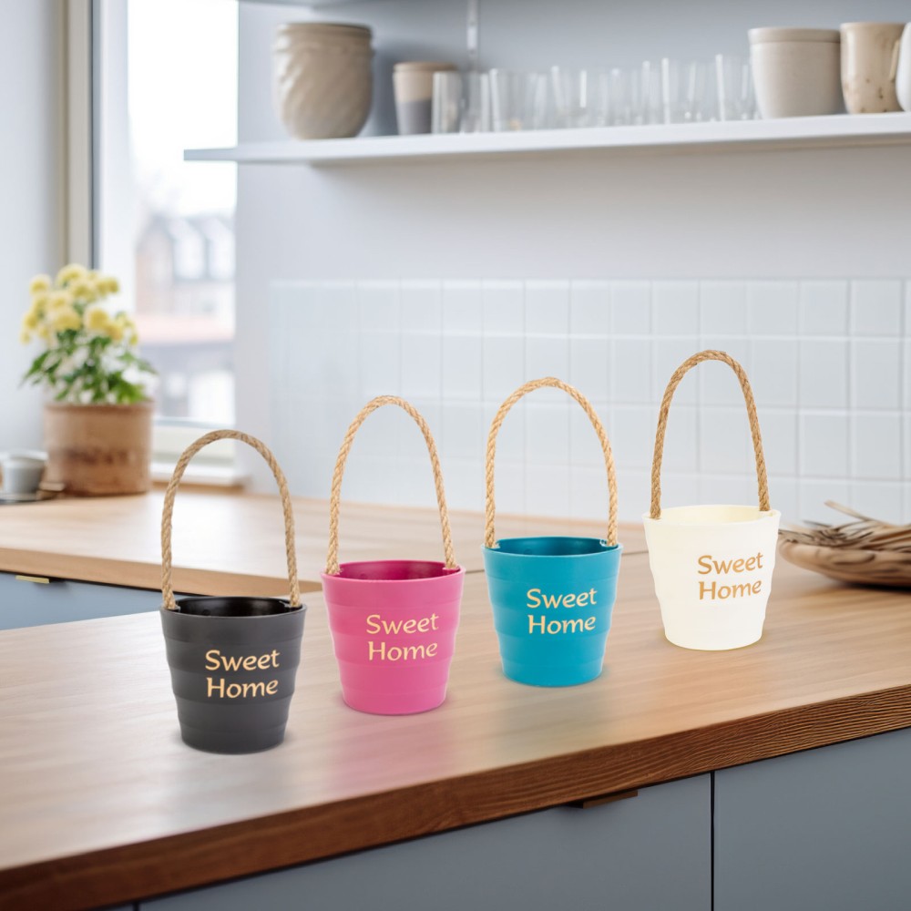 Decor ghiveci, cu sfoara, 9x8cm