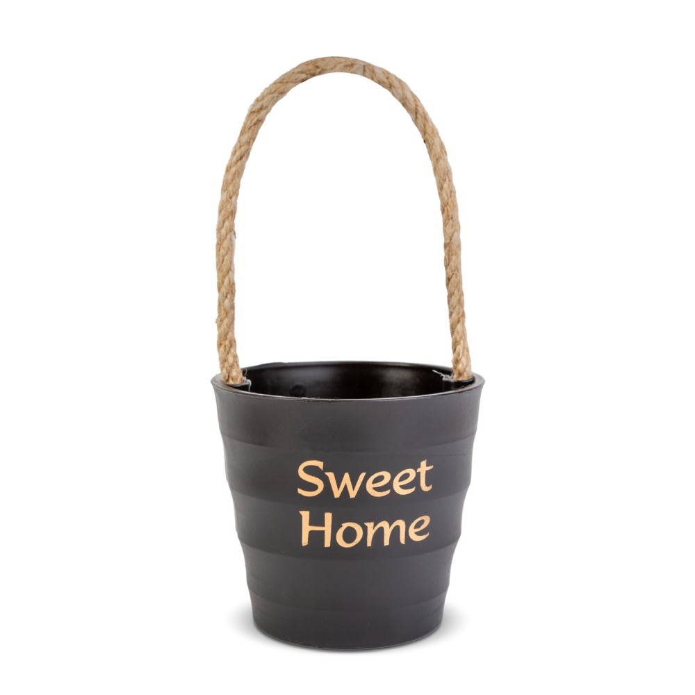 Decor ghiveci, cu sfoara, 9x8cm