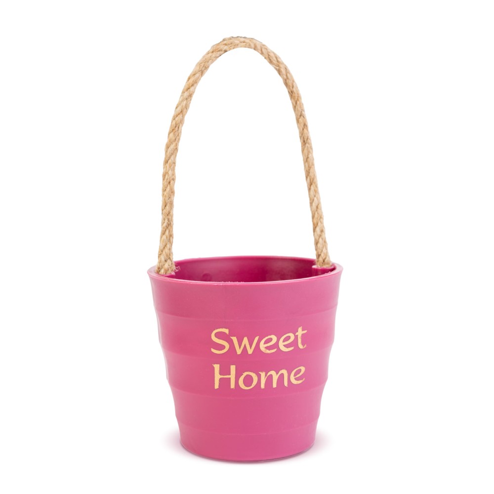 Decor ghiveci, cu sfoara, 9x8cm