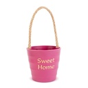 Decor ghiveci, cu sfoara, 9x8cm