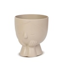 Decor ghiveci, forma fata, 9x10cm