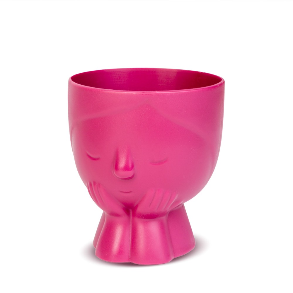 Decor ghiveci, forma fata, 9x10cm