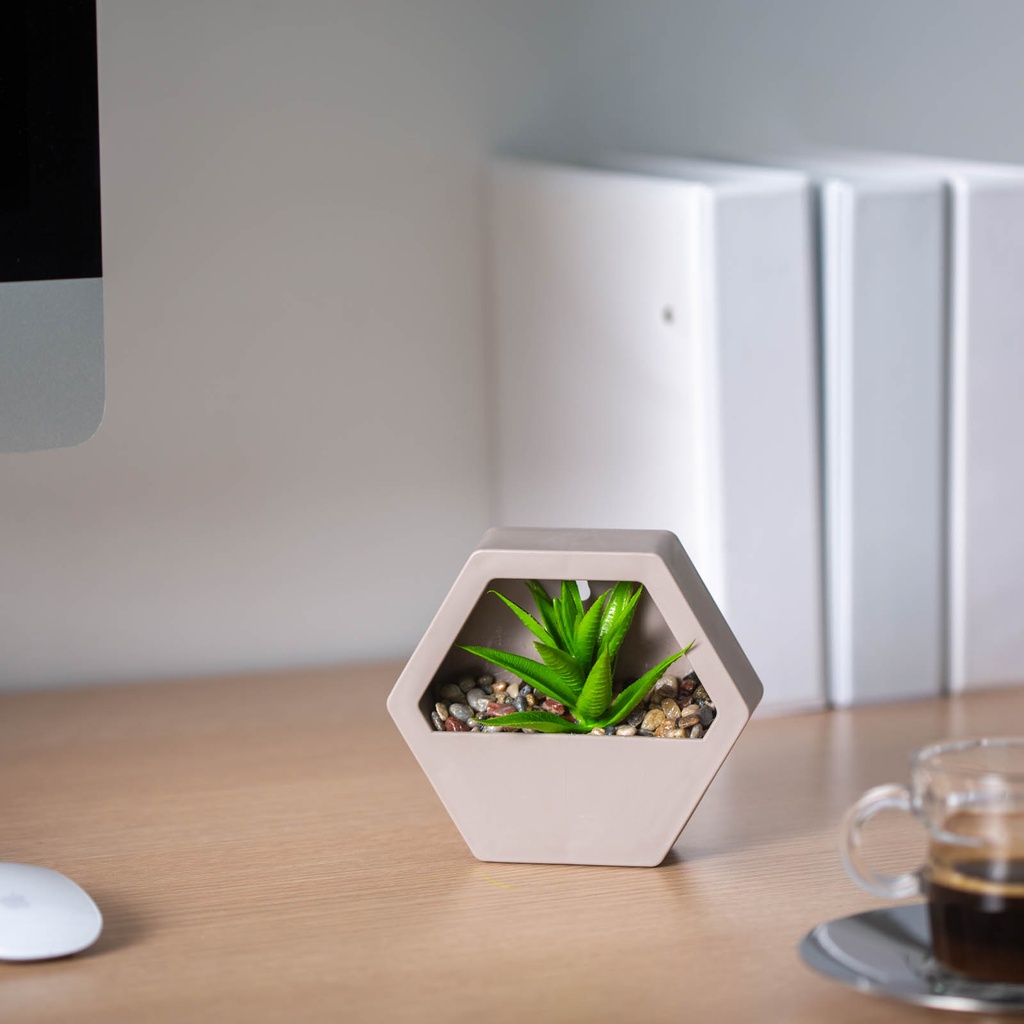 Decor plante artificiale, perete, 13x12cm