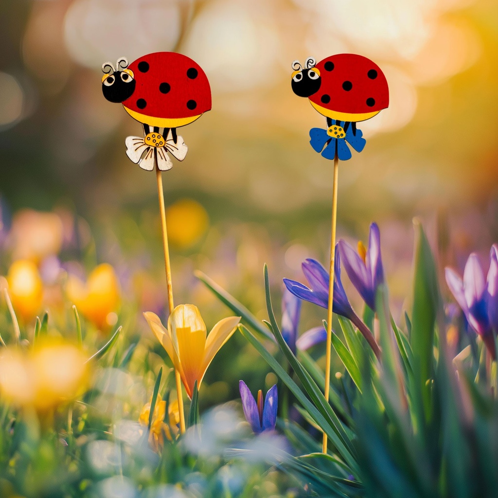 Decor, buburuza, 2 modele, 30cm