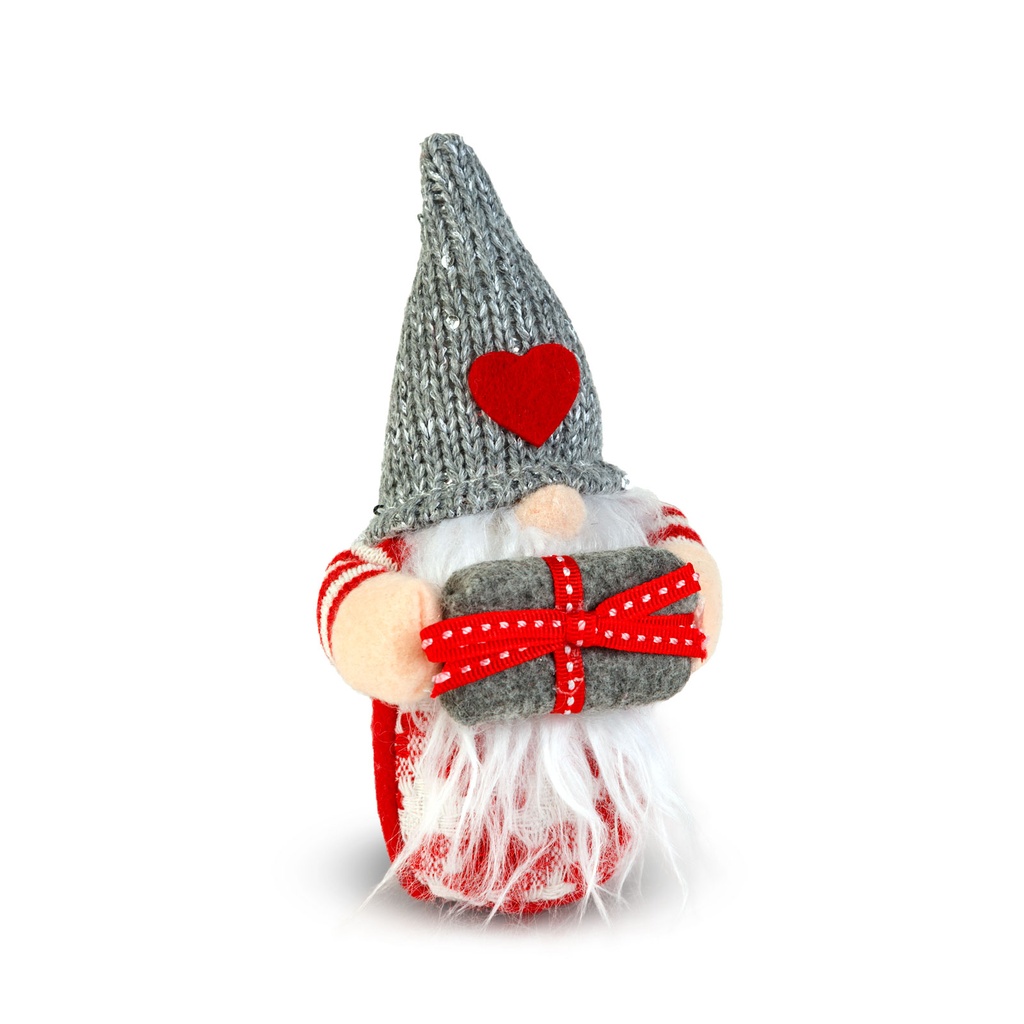 Spiridus scandinav mic, gnom, Craciun, 16x7x8cm