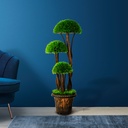 Arbust Boxwood sferic artificial, decor, 90cm