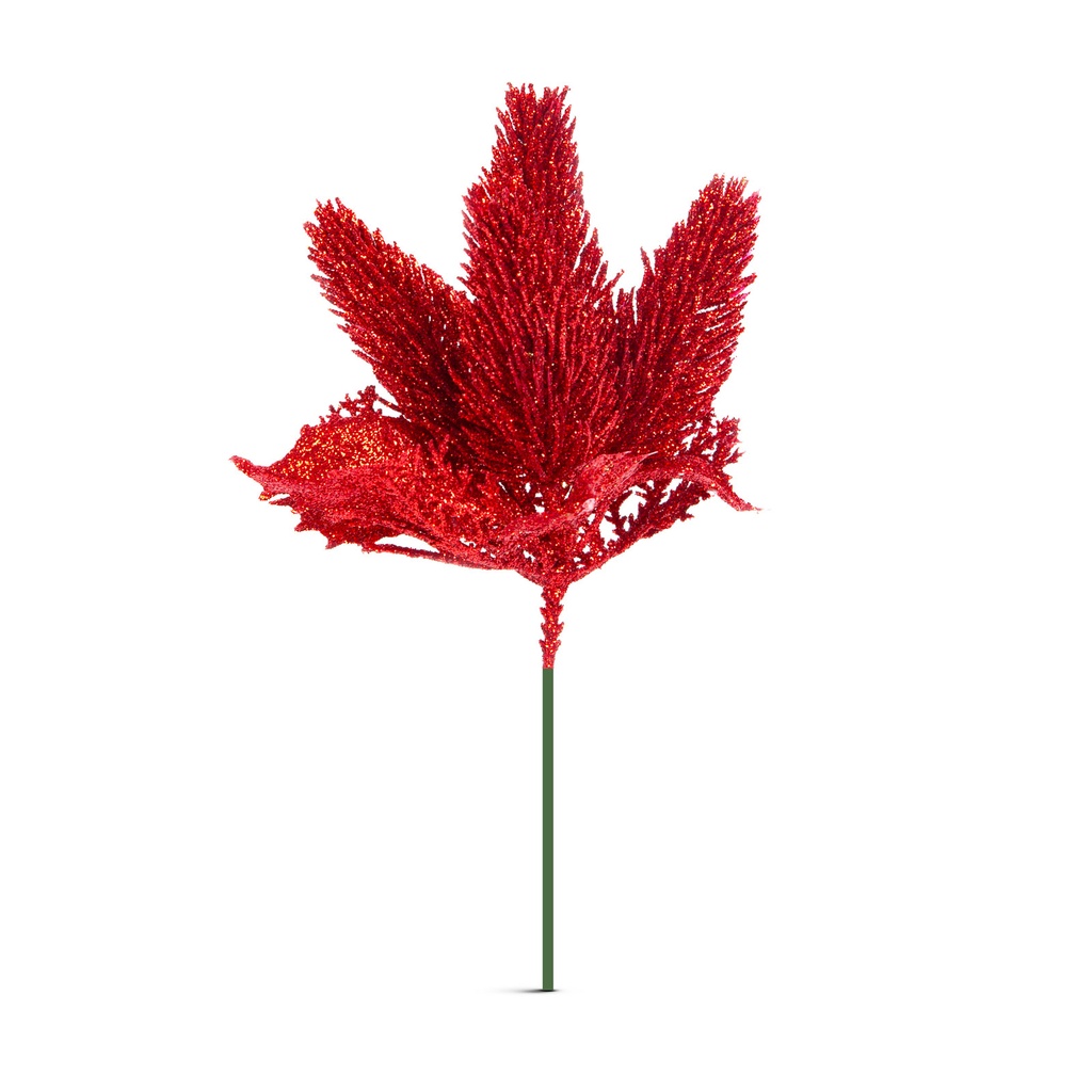 Decor Craciun, pliabila, cu tarus, 8x22cm