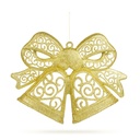 Decoratiune tip funda,suspendabila, aurie, 35cm