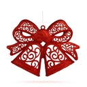 Decoratiune tip funda,suspendabila, rosie, 35cm