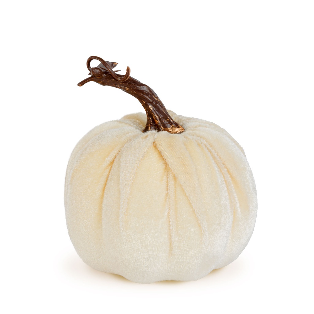 Dovleac decorativ cu finisaj sclipitor, 3 modele, 11x13cm