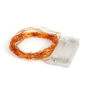 Fasie luminoasa tip ghirlanda, 100 micro LED, alb cald, AA, 10m