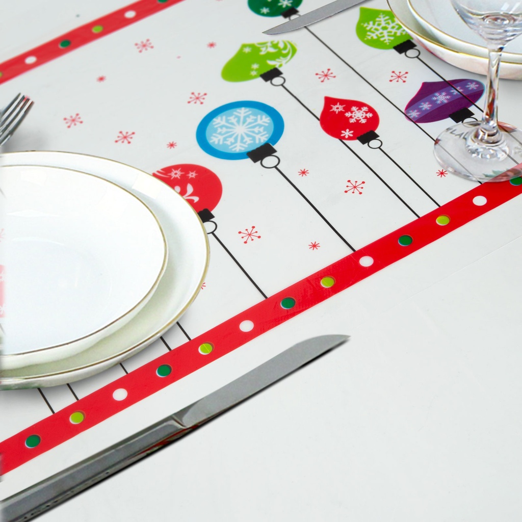 Fata de masa de Craciun, 2 modele, 274x137cm