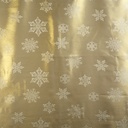 Fata de masa decorativa, fulg de nea, 140x240cm