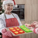 Forma de copt, silicon, Craciun, 25.5x16.5x3cm