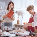 Forma de copt, silicon, Craciun, 25.5x16.5x3cm