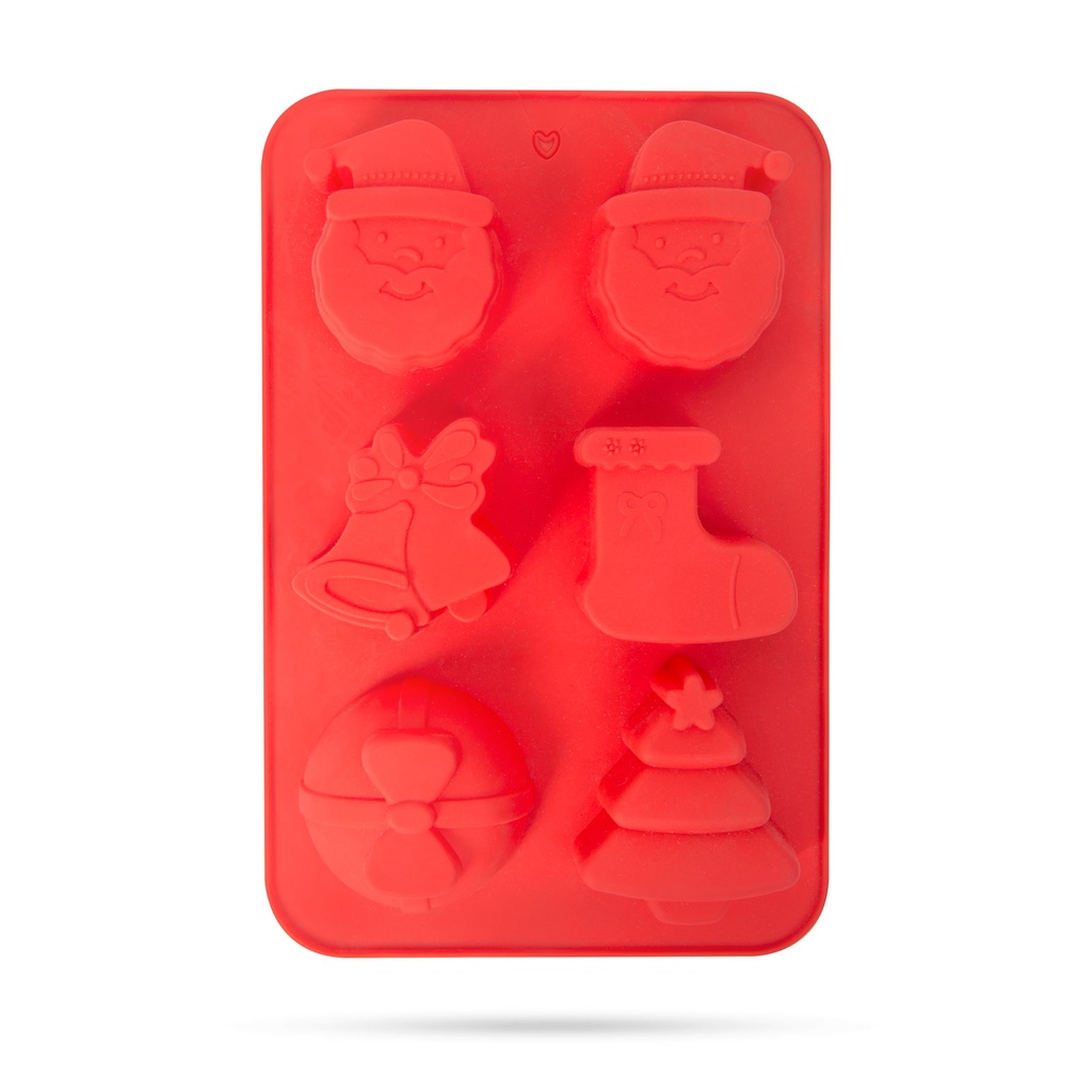 Forma de copt, silicon, Craciun, 25.5x16.5x3cm