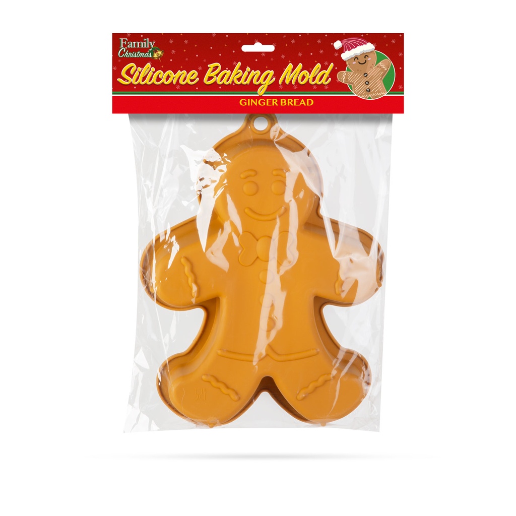 Forma de copt din silicon, turta dulce, 26x19x5cm