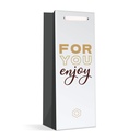 Punga cadou pt sticle, 360x127x83mm, set 4 modele