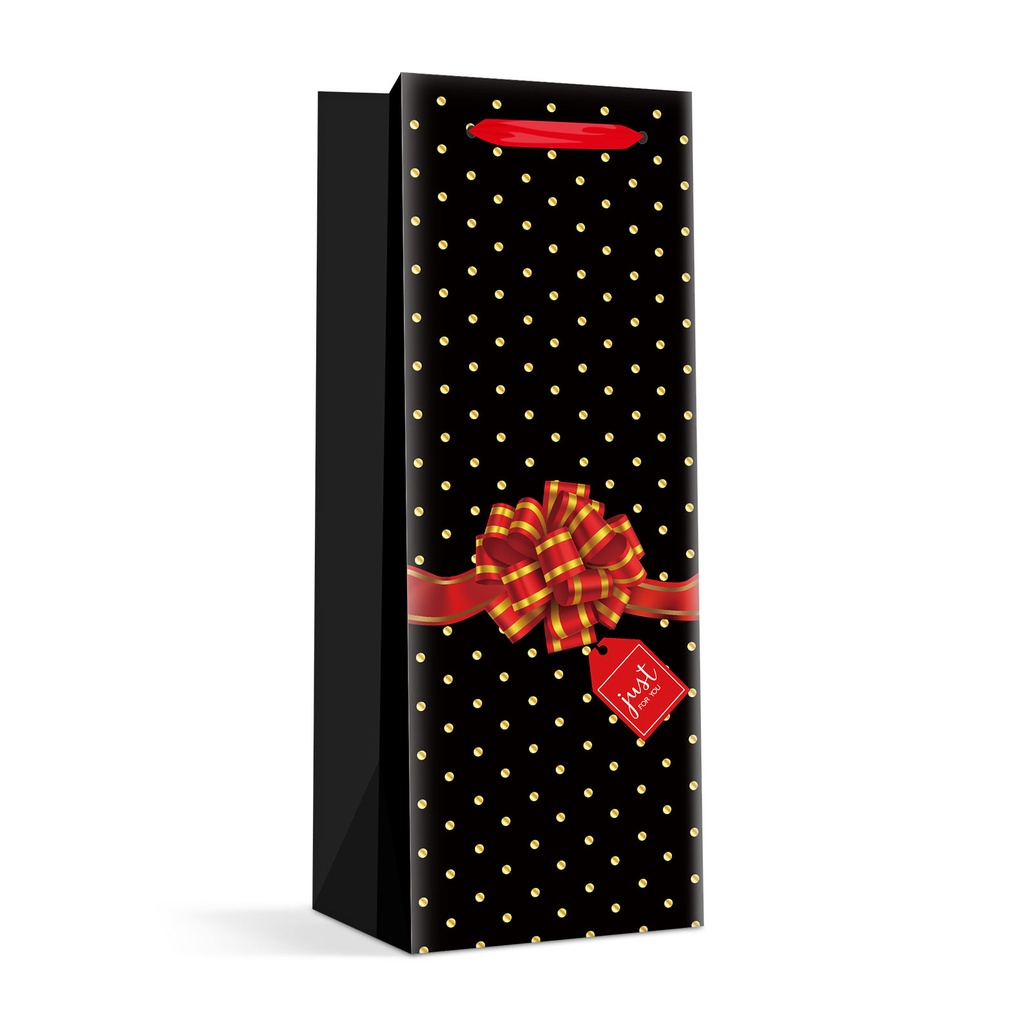 Punga cadou pt sticle, 360x127x83mm, set 4 modele