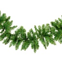 Ghirlanda de brad artificial, verde, PVC, 270cm