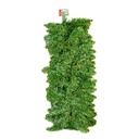 Ghirlanda de brad artificial, verde, PVC, 270cm