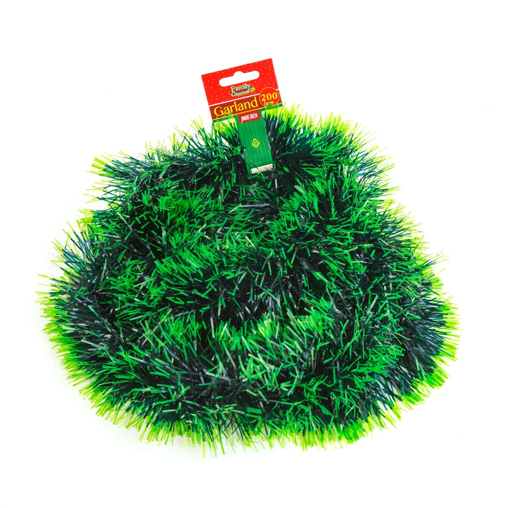 Ghirlanda de pin, verde, 200x10cm