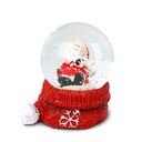 Glob de Craciun cu zapada, 4 modele, Fi 45x62mm