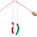 Jucarie pentru pisici, culori de Craciun
