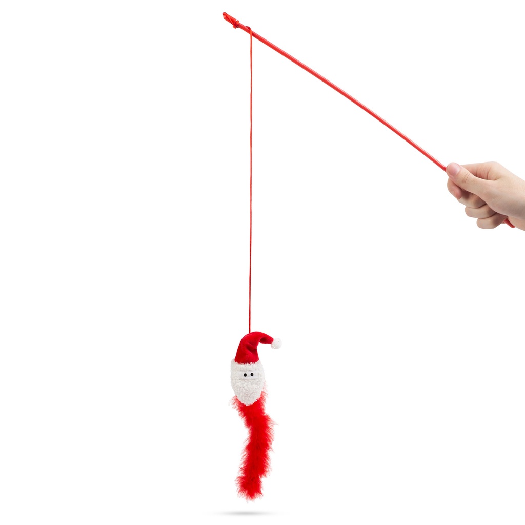 Jucarie pentru pisici, culori de Craciun