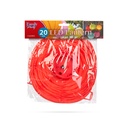 Lampion LED, rosu, 2xAAA