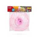 Lampion LED, roz, 2xAAA