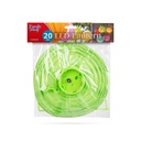 Lampion LED, verde, 2xAAA