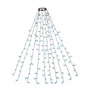 Lumini brad, 120 LED, alb rece, IP44, 1.9m