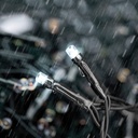 Lumini brad, 120 LED, alb rece, IP44, 1.9m