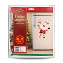 Magnet pentru frigider, Mos Craciun, 40x25cm