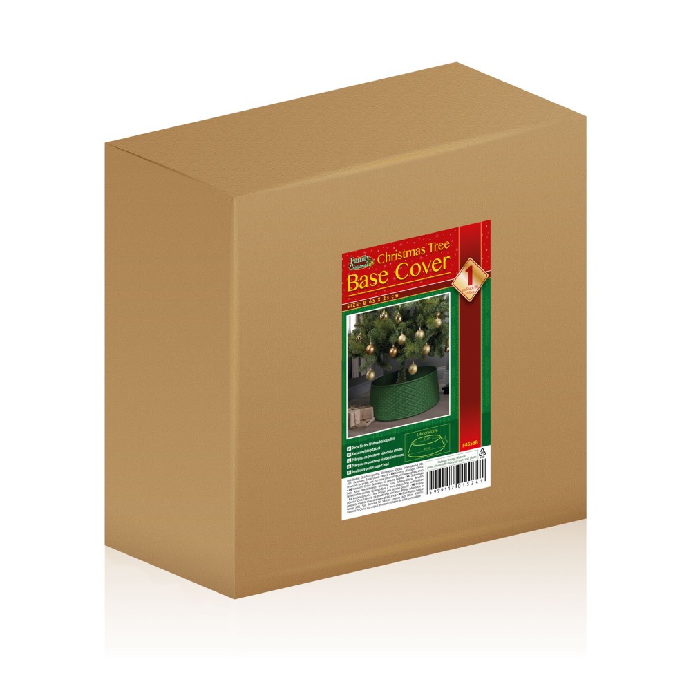 Masca pt suport brad Craciun, plastic, 65x23cm