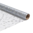 Napron de Craciun, gri - argintiu, 180x28cm