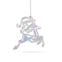 Ornament de Craciun, ren, acrilic, 120x120x15mm