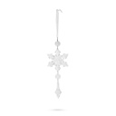 Ornament brad Craciun, fulg de zapada, 2 forme