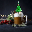 Paie de hartie, bradulet 3D, 197x6mm, set 12 buc.