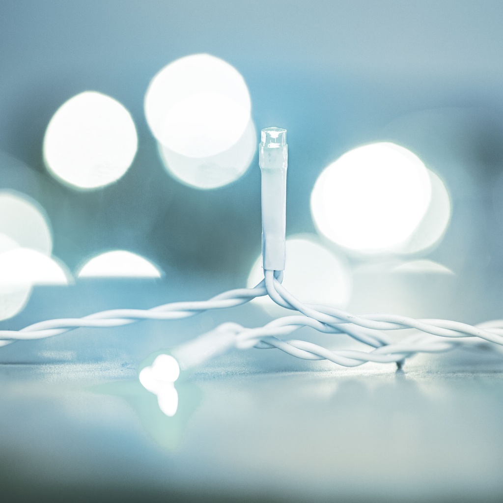 Perdea luminoasa, 200 LED, IP44, 8 programe, 4.2m