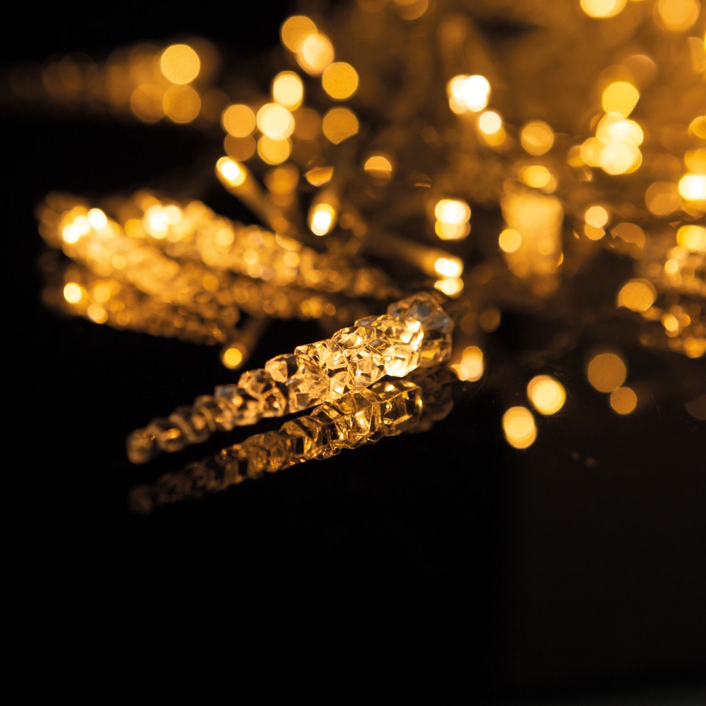 Perdea luminoasa, turturi 184 LED, IP44, 3.5x0.7m