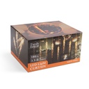 Perdea luminoasa, turturi 184 LED, IP44, 3.5x0.7m