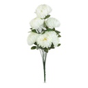 Planta artificiala, crizantema alba, 12x58cm