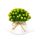 Planta artificiala decor, flori mici, 18x8.5cm